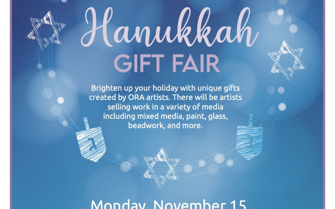 2021 ORA Hanukkah Gift Fair
