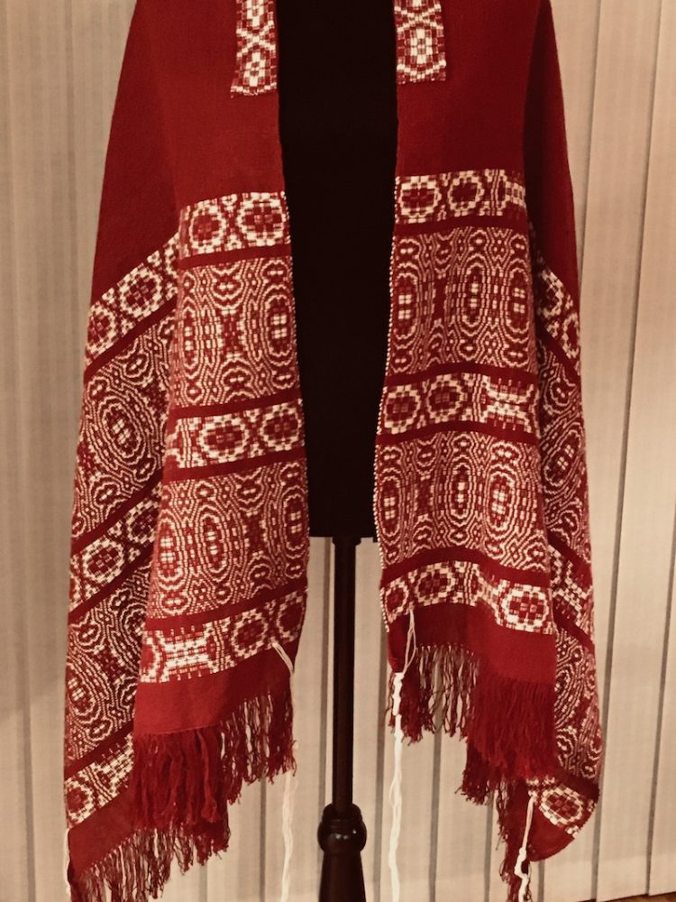 Martha Decherd Red Tallit